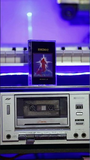 ENIGMA - MCMXC A.D (1990) Cassette Tape - sadeness #oldschool #hiphop rap #90s #enigma