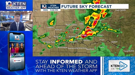 Heavy rain continues to lead to flash flooding across Texoma with some areas reaching over 4-8 inches over the last week. Clear weather is in sight, but more rain is forecast before we get there. | KTEN Weather