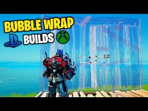 How To Get BUBBLE WRAP BUILDS on Console! (PS4/PS5/XBOX) | Fortnite Chapter 4 Season 3