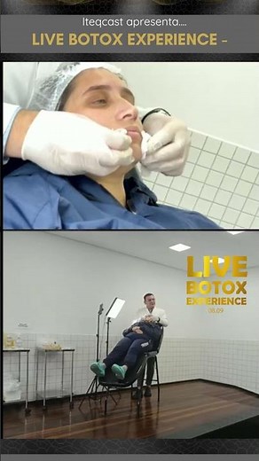 Live Botox Experience - Cuidados pós aplicação do Botox em Paciente