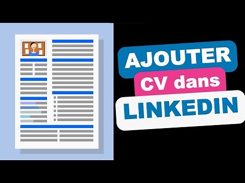 Tutoriel LinkedIn : Comment Ajouter un CV à ton profil #cv #linkedin #emploi #job #tuto #tutoriel