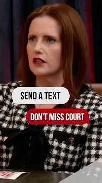 Court Text Notifications