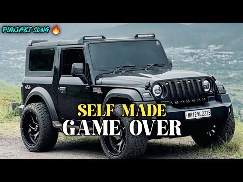 GAME OVER ⚡ Punjabi Song 2026 | Self Made 🔥 | Attitude Rap | No Copyright Music | #attitudesong
