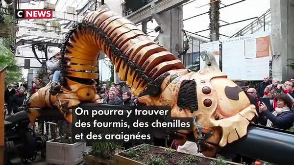 Des hérons mécaniques géants prennent vie à Nantes