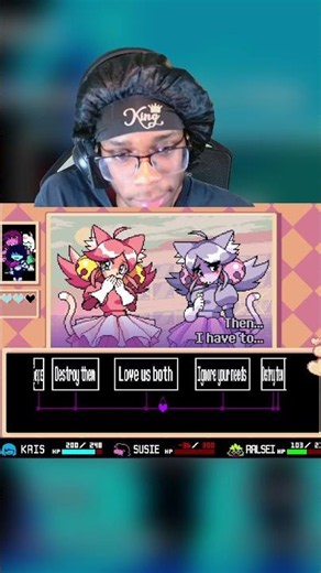 I thought Mad Mew Mew WAS GOING TOO FUSE ON ME! #deltarune