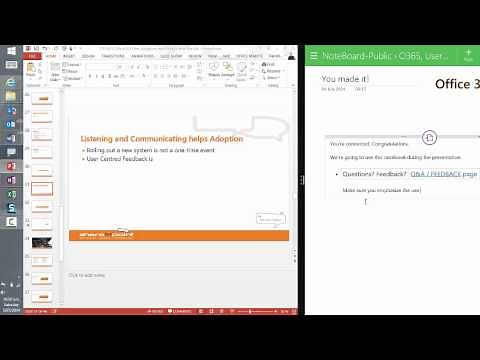 Using Windows 8.1 Split Screen with OneNote Modern App