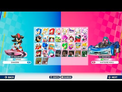 Sonic Racing Crossworlds - 2 Player Split-Screen Gameplay in 4K