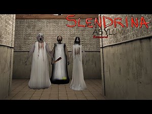 Granny Visits Slendrina in Asylum Remastered Full Gameplay
