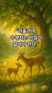 Rahula, the Buddha's son who achieved freedom through purity | Buddha's words | Buddhist stories