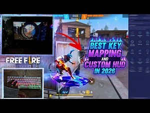 2026 Best Pro Level Keymapping Custom HUD Setting For Free Fire PC | BlueStacks 5 | MSI 5 #ebff