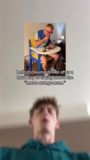 Dylan Mercer 🇺🇸 on Instagram: "Leftists after a long day of crying about Trump 😂 #trump #leftist #liberal #democrat #politicalhumor"