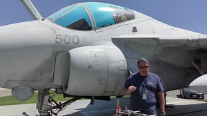 Welcome to Warbird Wednesday! Today we are looking at the A-6 Intruder, an American all-weather attack aircraft developed and manufactured by American aircraft company Grumman Aerospace operated by the U.S. Navy between 1963-1997. The A-6 is a subsonic airplane but could also carry a lot of payloads, and "fun fact”, its range and bomb load is unequaled in the Navy today. Enjoy the video, and as always, thanks for watching! To purchase the Vietnam Vet Mug, please visit bit.ly/PSAMVietnamVetMug | 