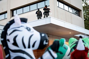 Why Portland protests are drawing frogs, sharks and unicorns