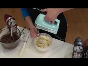 KitchenAid 7-speed Digital Hand Mixer with Dough Hooks on QVC