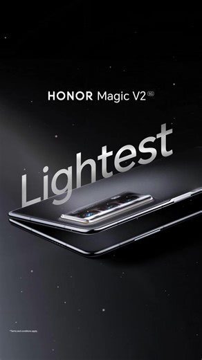 Slim, light, and designed to slip into your pocket effortlessly 🪶 Unfold a new level of convenience with the #HONORMagicV2 that redefines your smartphone experience The HONOR Magic V2 is now available to pre-order at RM6,999 with 🎁 exclusive free gifts worth up to RM3,247* *T&Cs Apply. While stocks last. #HONOR #HONORMalaysia #BestChoiceofNewEra #Thinnest #Lightest