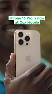 ’Tis the season: well-qualified customers can save up to $730 on any iPhone 16 model at Cox Mobile. No trade-in required.💚 | Cox