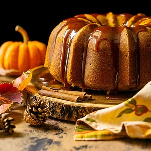 Buttermilk-Pumpkin Pound Cake