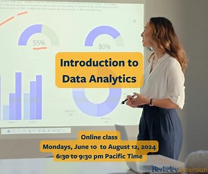 Learn the theory behind formulating statistical models using regression analysis. You also study segmentation theory and methods such as k-means clustering used for data mining and analysis. Enroll here: https://bit.ly/4aoDlVr #ClassSpotlight #DataAnalytics | UC Berkeley Extension