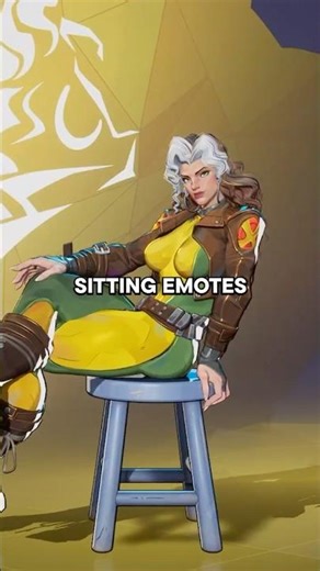 More New Sitting Emotes In Marvel Rivals!