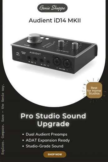Best Audio Interface 🔥 Audient iD14 MKII Review | Pro Studio Sound for Recording & Streaming