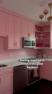 1.1K views · 4 comments |  This PINK kitchen is bringing me so much...
