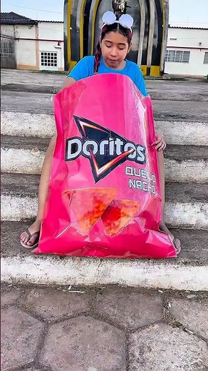 Doritos gigante 🤣🤣🤣 #funny #shortsvideos #shorts