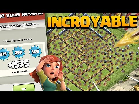 INCROYABLE BASE TROLL ! On gagne tellement de trophées ! Clash of Clans