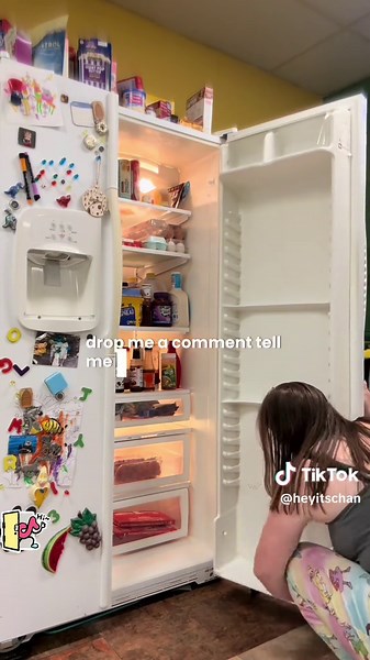 Cleaning My Fridge in an Old Elementary School