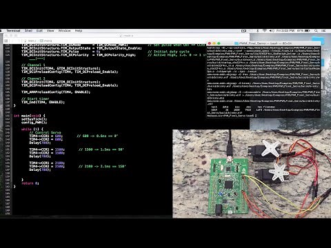 STM32F4 Dev. | #5 - PWM Servo
