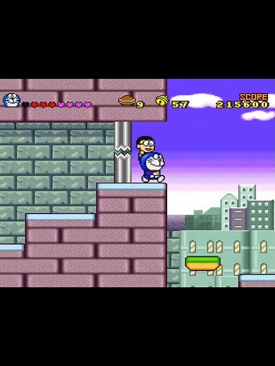 Doraemon Game #doraemon #retrogaming #gameplay #walkthrough #shorts #videogames #sfc #gaming #japan