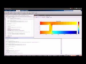 CFD Tutorial 16 - Laminar Flow in Microfluidic Device