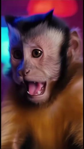 #cat #monkey #DJ | #AnimalParty #DJMix #GroovyBeats 😼🐒🎧 | #Shorts