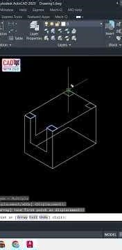 AutoCAD Tutorial | BASIC ISOMETRIC DRAWING 17
