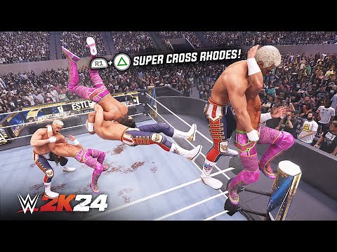 NEW Custom SUPER Finishers in WWE 2K24!