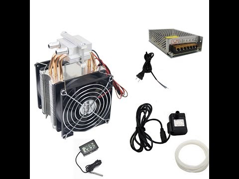 LuTangous TEC1-12706 DIY Cooler with Pump & Power Review - Pros & Cons - LuTangous TEC1-12706