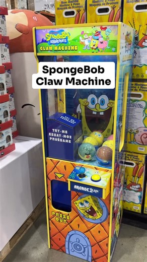 1.4K views | How fun is this new SpongeBob SquarePants Claw Machine! 呂 It’s the ultimate holiday gift for the family  Available now at Costco, just in time for the festive season!  Laguna Niguel, CA (Heather Ridge) #costco #costcofinds #costcolove @spongebob | Costco Love | Facebook