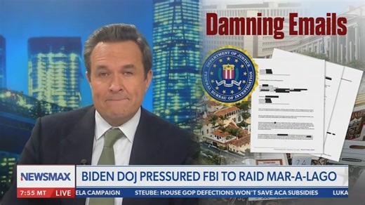 Railing about the 2022 Mar-a-Lago raid, Newsmax's Greg Kelly says Jack Smith belongs in jail. Smith wasn't involved in the classified documents case until months after the raid.