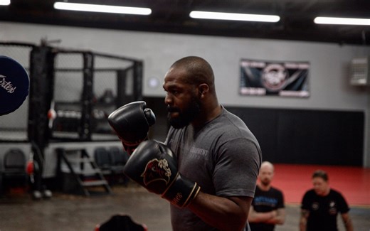 Jon Jones flexes ripped physique in return-to-gym photos only five days after UFC 309: "Nursing a few battle scars"