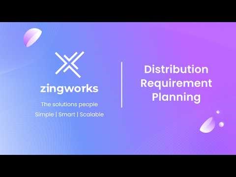 Distribution Requirement Planning (DRP) | ZingWorks