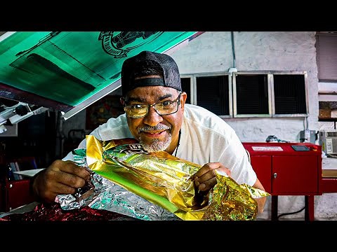 4 Ways To Screen Print Metallic Foil On T-Shirts.