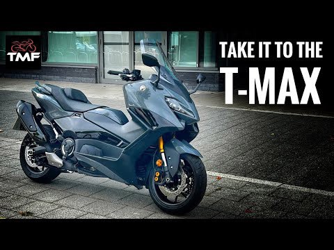 The ultimate Yamaha T Max Tech Max review: The best scooter in town? - First ride