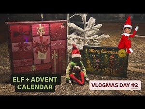 ELF & ADVENT CALENDAR!! | vlogmas day two