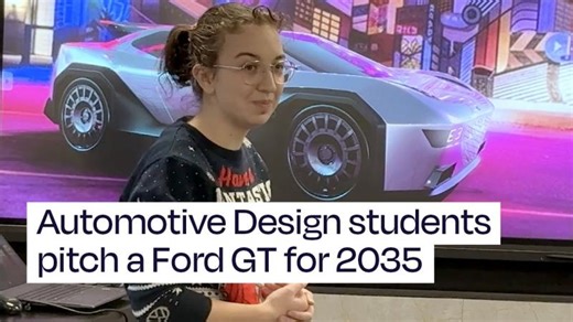 Automotive Design students pitch a future Ford design to industry | Wayne Burgess