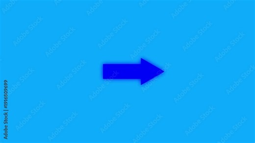 arrow pointing ICON animation .Arrow animation, bright arrow animation. Arrow pointer, simple arrow icon animation n