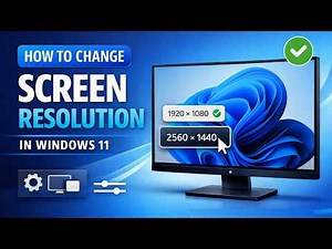 How To Change Screen Resolution in Windows 11 ( 2026 )