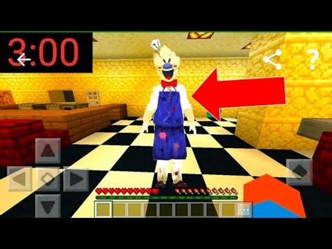 I played ice scream in minecraft
