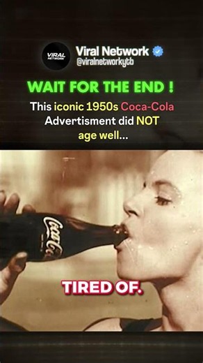 This 1950s Coca-Cola Ad Aged Terribly #shorts #nostalgia #vintage