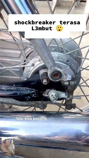 modifikasi shockbreaker 👍 #trending #viralvideo #tipspraktis #ytshorts #tutorial #viral #otomotif