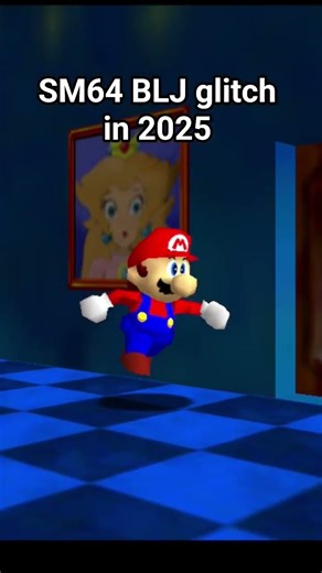 SM64 backwards long jump in 2025, still got it #mario #supermario #supermario64 #sm64 #retrogaming