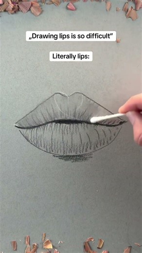 How to Draw Lips step by step Tutorial #howtodraw #lipsdrawing #drawingtutorial